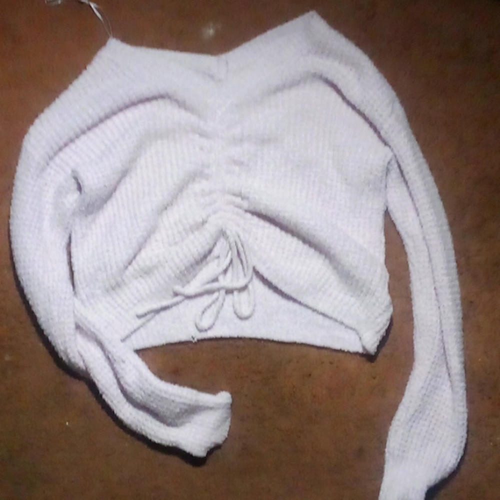 I can't fix it anymore and it's a crop top